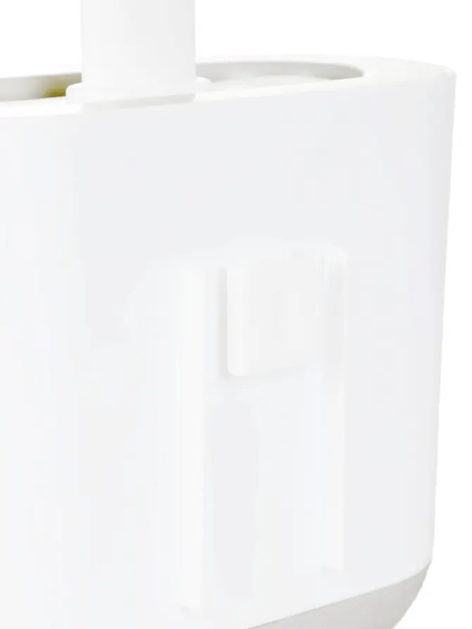 Szczotka do WC REINA silikonowa biała 12.3x6.2x36.5 cm