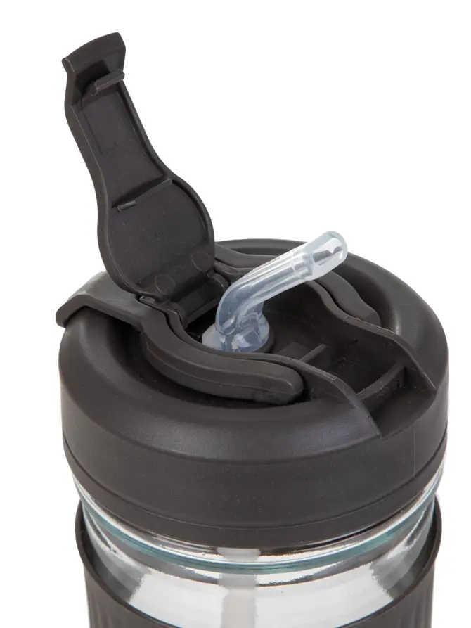 Kubek IDEUS szklany szary 0,5 l