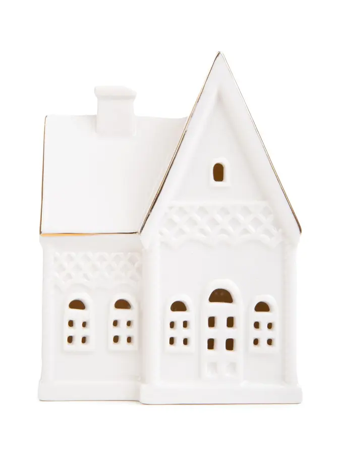 Domek LED KANIA ceramiczny 12x6,5x15 cm