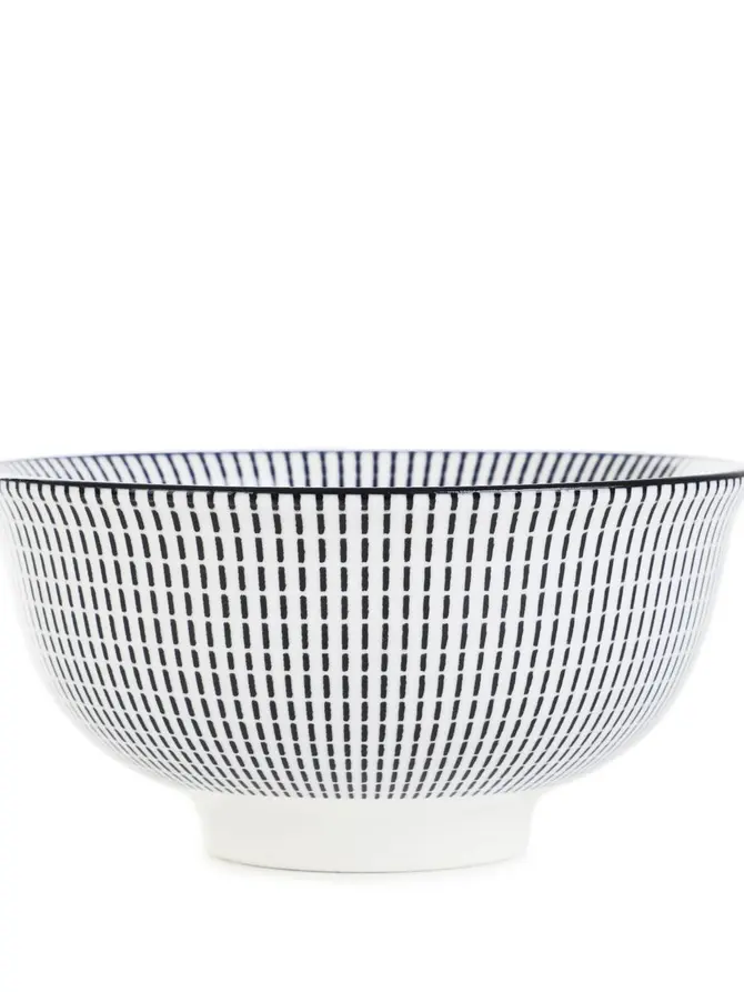 Miska NAVIA porcelanowa czarna 12 cm