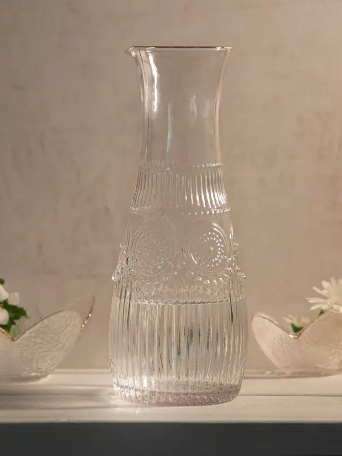 Karafka BARREL ze złotym rantem 1,5 l