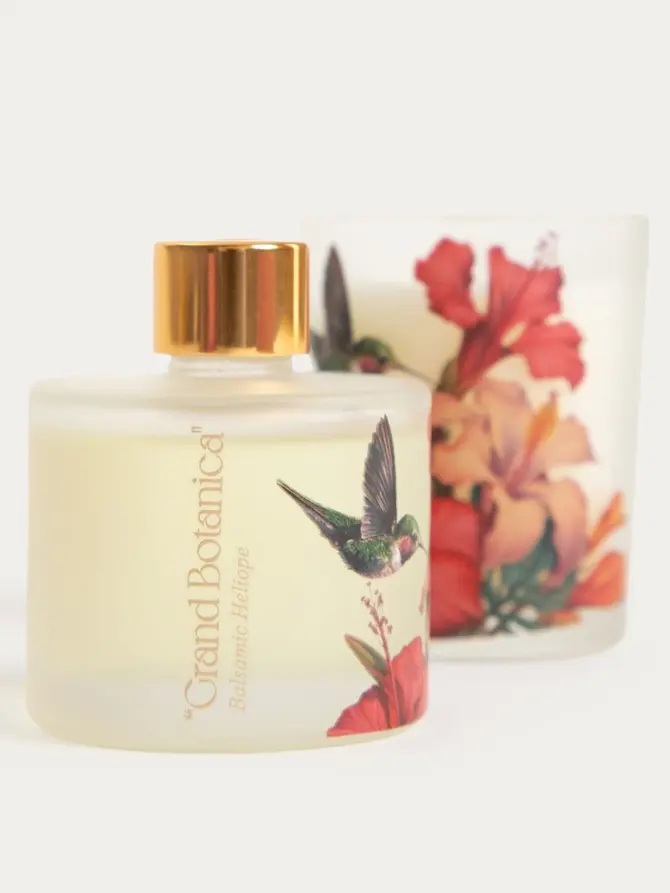 Zestaw zapachowy GRAND BOTANICA Balsamic Heliotrope 50 ml + 70 g