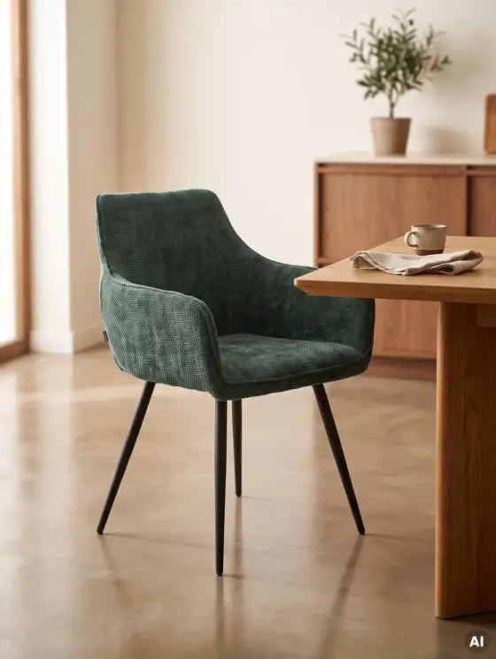 Krzesło SATORI POP zielone 57x59x84 cm