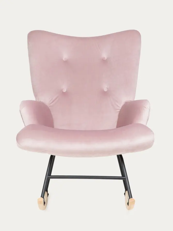 Fotel MOSS bujany różowy 72x73x92 cm