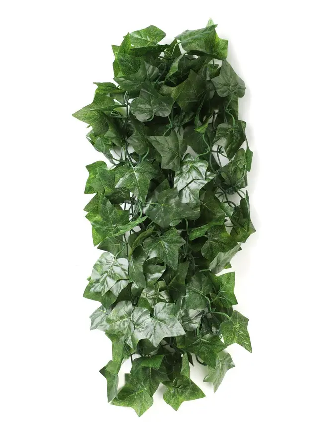 Girlanda z liści sztuczna ZELENO bluszcz 223 cm