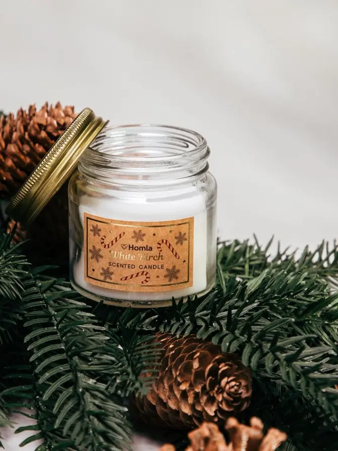 Świeca zapachowa FROSTY FINDS White Birch 60 g