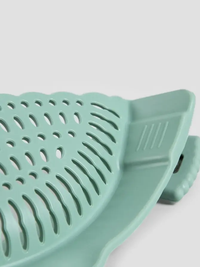 Durszlak EASY COOK silikonowy na klipsach 22x8 cm