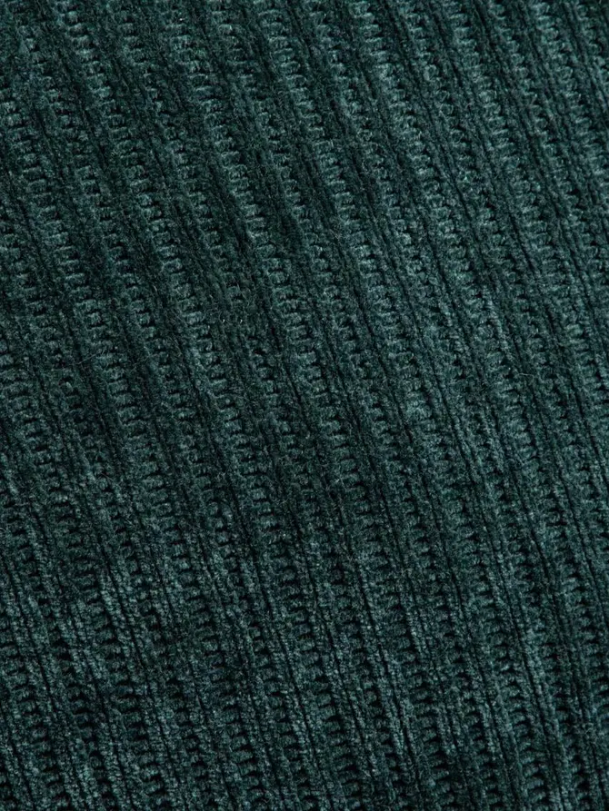 Poszewka CHENILLE szenilowa zielona 45x45 cm