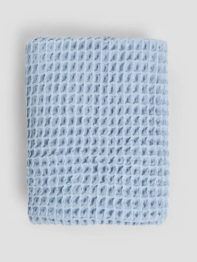 Ręcznik VAFFEL niebieski 50x90 cm