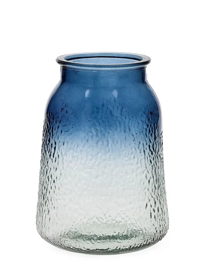 Wazon AMREY ombre granatowy 13x18 cm