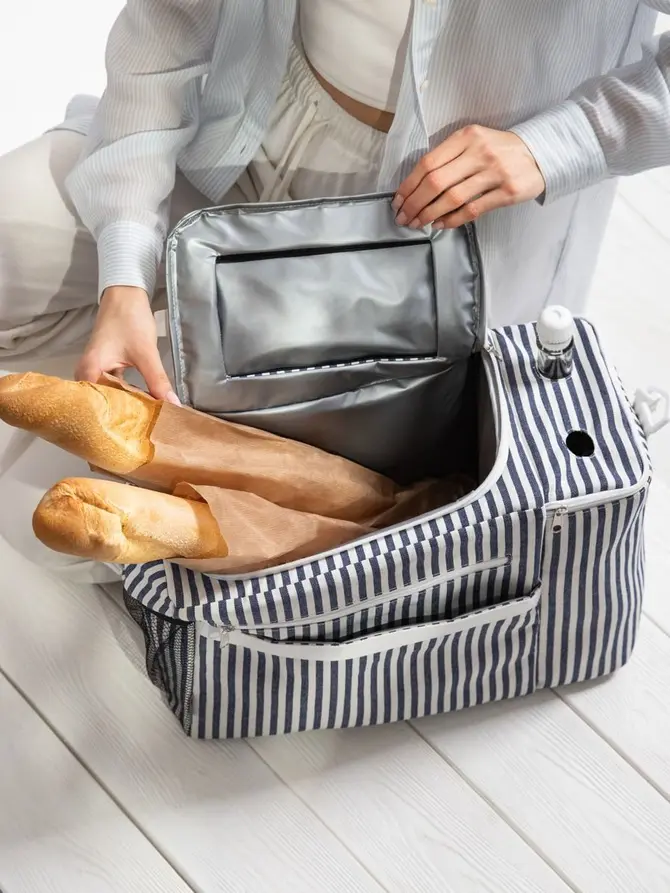 Torba termiczna MODERN HAMPTONS XL 43x20x30cm