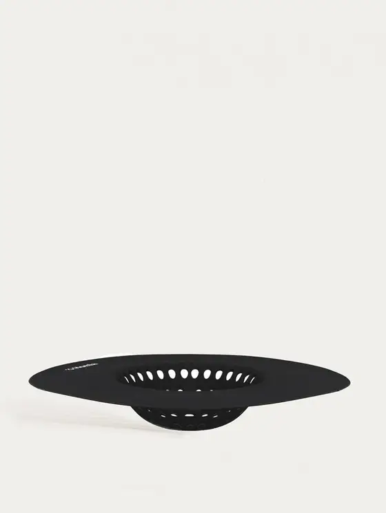 Sitko LUCENS silikonowe do zlewu czarne 13 cm