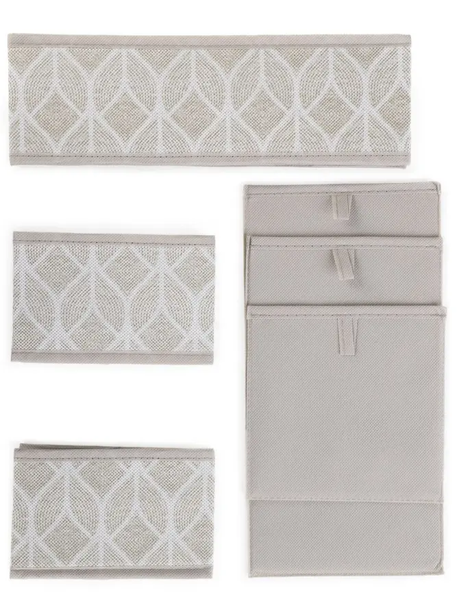 Zestaw koszy do przechowywania HADRIA 3 szt. 16x16x10cm/30x16x10cm