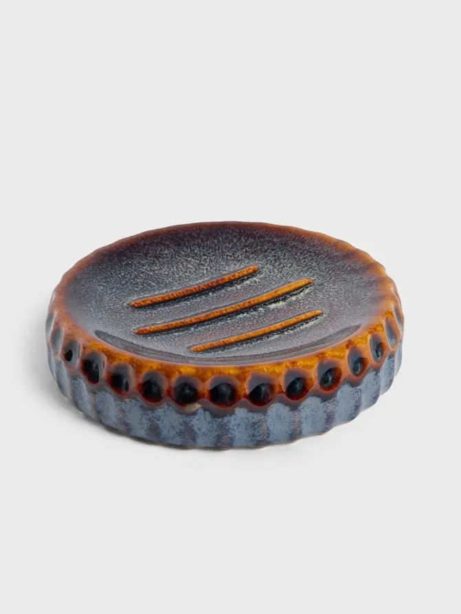 Mydelniczka TETISA brązowa 11x3 cm