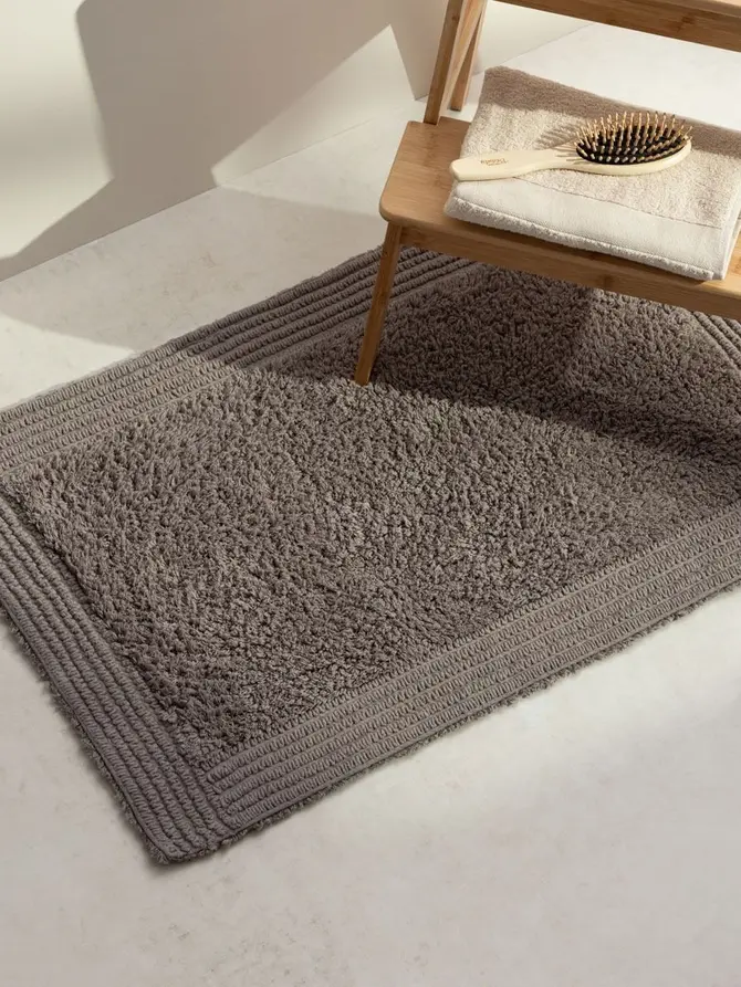 Dywanik łazienkowy ASSO Szary 50x80 cm