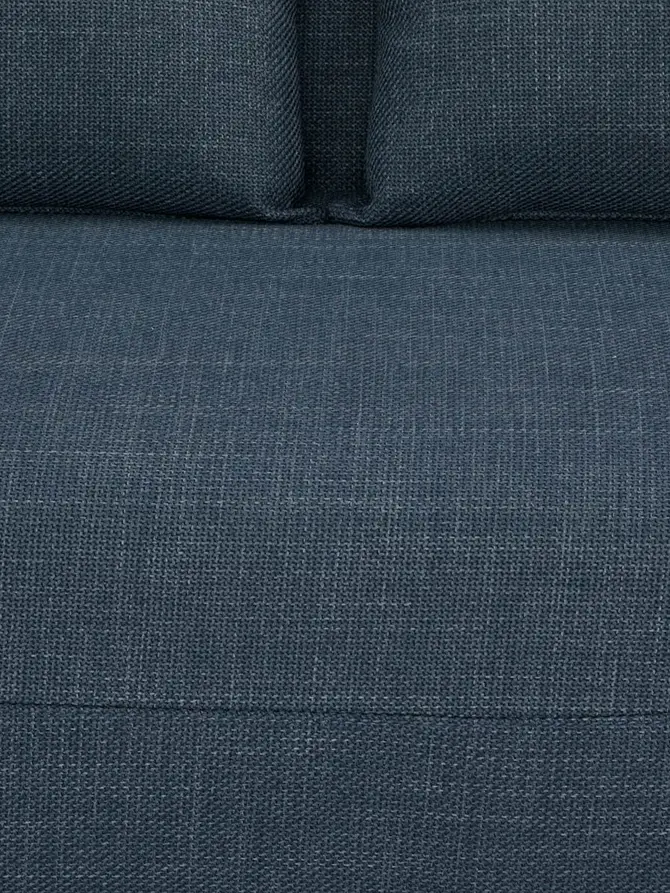 Sofa CALORE 2-osobowa, z funkcją spania granatowa 157x90x82 cm