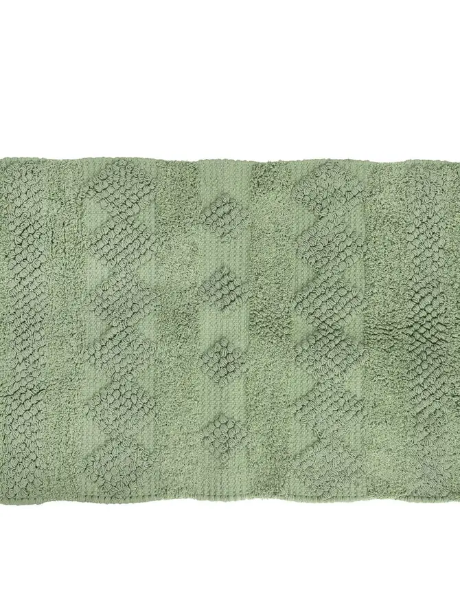 Dywanik łazienkowy GIZELA Pistacjowy 50x80 cm