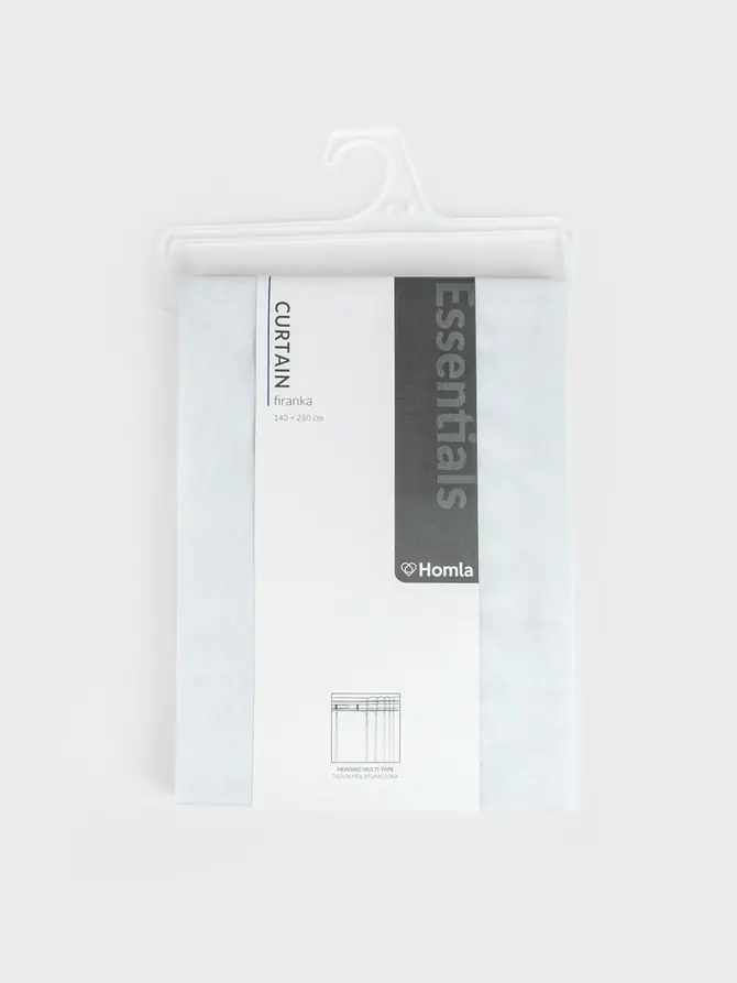 Firanka B2 ESSENTIALS SWISS VOAL TAPE z taśmą biała 300x250