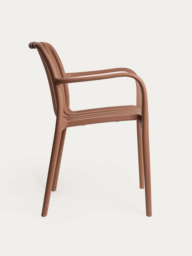 Krzesło VALORO ogrodowe mocha 56x57x81 cm
