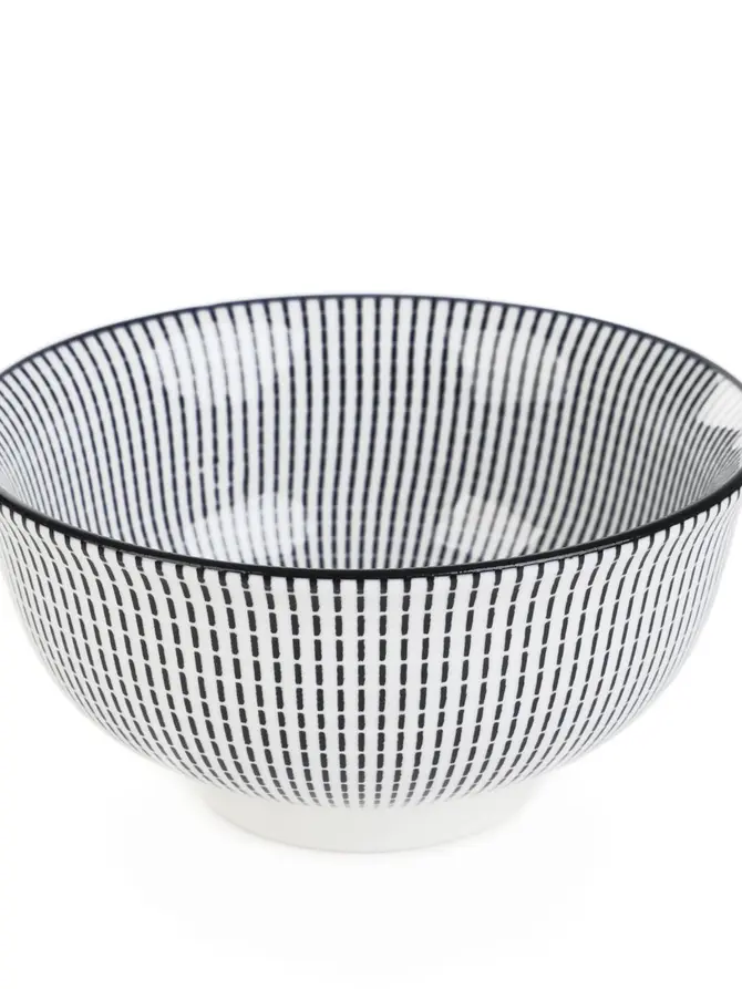 Miska NAVIA porcelanowa czarna 12 cm