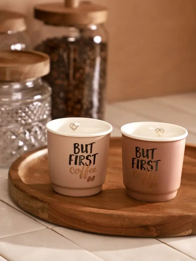 Zestaw kubków CORTO do espresso coffee, 2 szt. 0,08 l