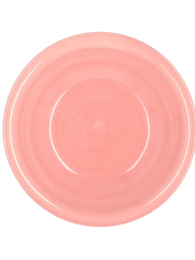 Talerz OBLAN głęboki brudny róż 21 cm