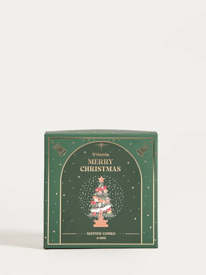 Zestaw świec zapachowych BILLY Winter Woods 4 szt. x 20 g