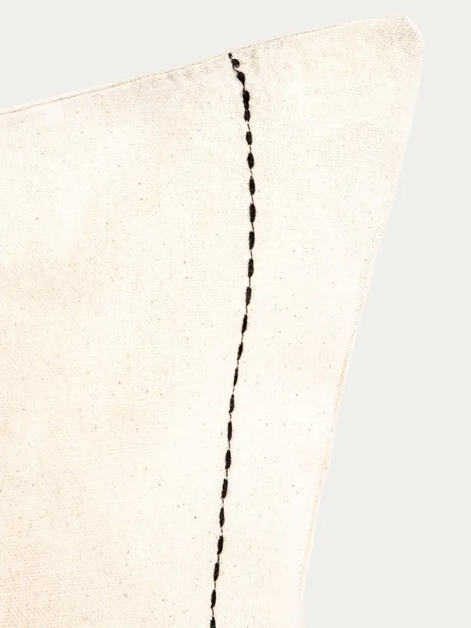 Poszewka BIENA bawełniana w haftowane pszczoły 45x45cm