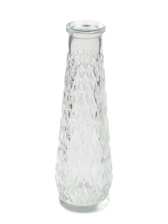 Wazon ARCHIE szklany transparentny 6,5x22 cm