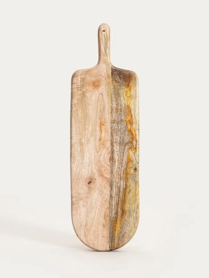 Deska SJAL MANGO drewniana do serów 49x15 cm