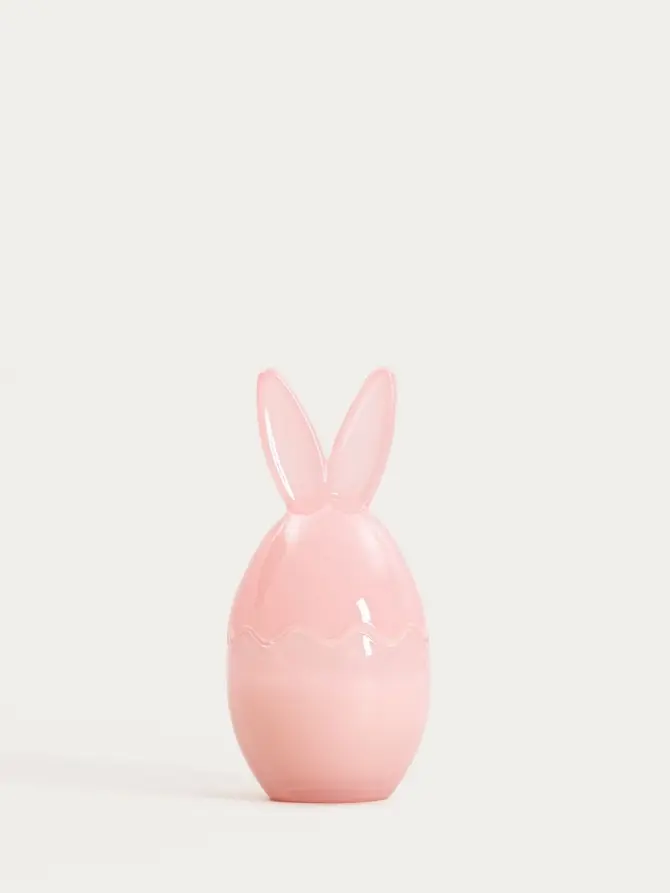 Świeca zapachowa RABBIT różowa 100g