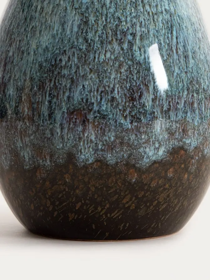 Wazon CASPER ceramiczny granatowy 13,5x13,5x18 cm