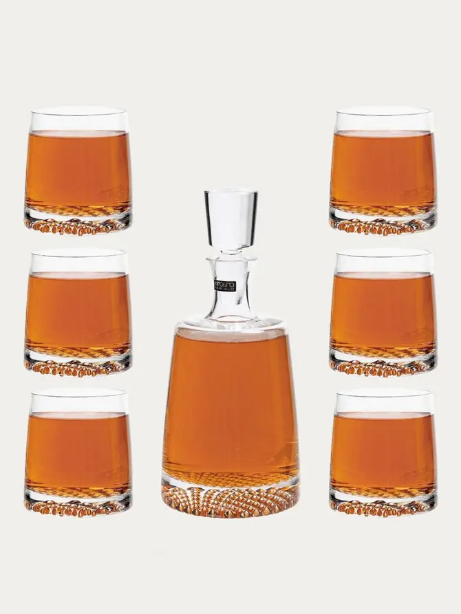 Zestaw do whisky LEGEND 7-częściowy 750ml