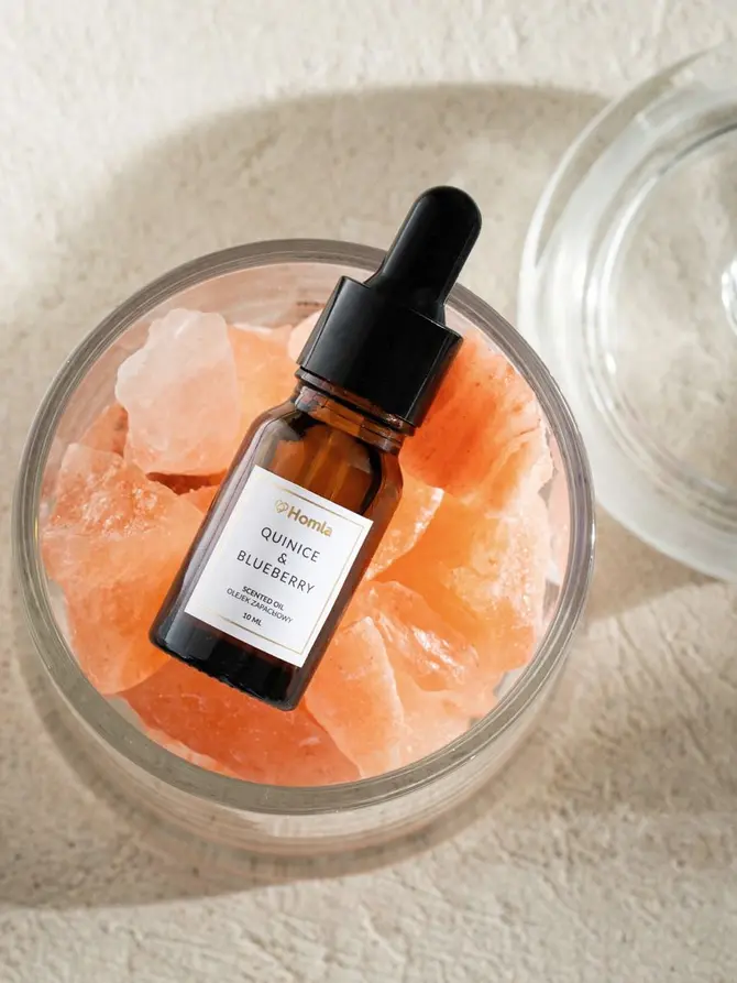 Zestaw zapachowy SERENITY Quinice & Blueberry 300 g + 10 ml