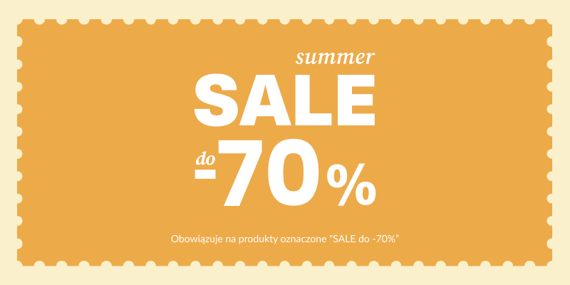 SUMMER SALE do -70% SUMMER SALE do -70%