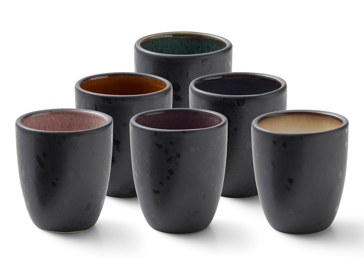 Zestaw kubków STONEWARE do espresso 6 szt. 90 ml