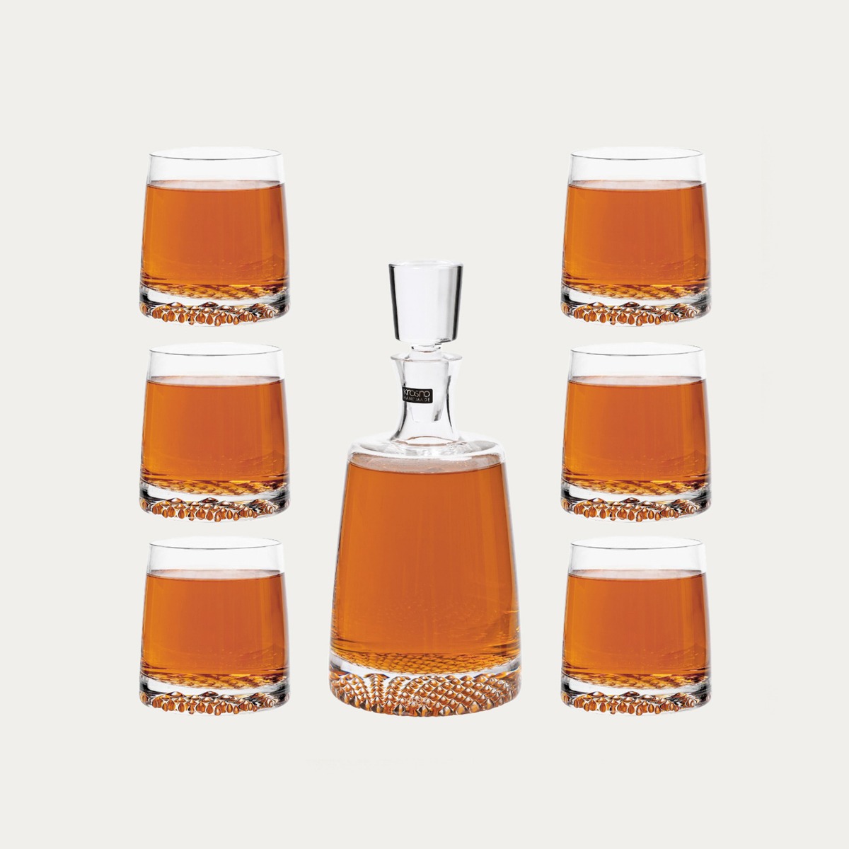 Zestaw do whisky LEGEND 7-częściowy 750ml