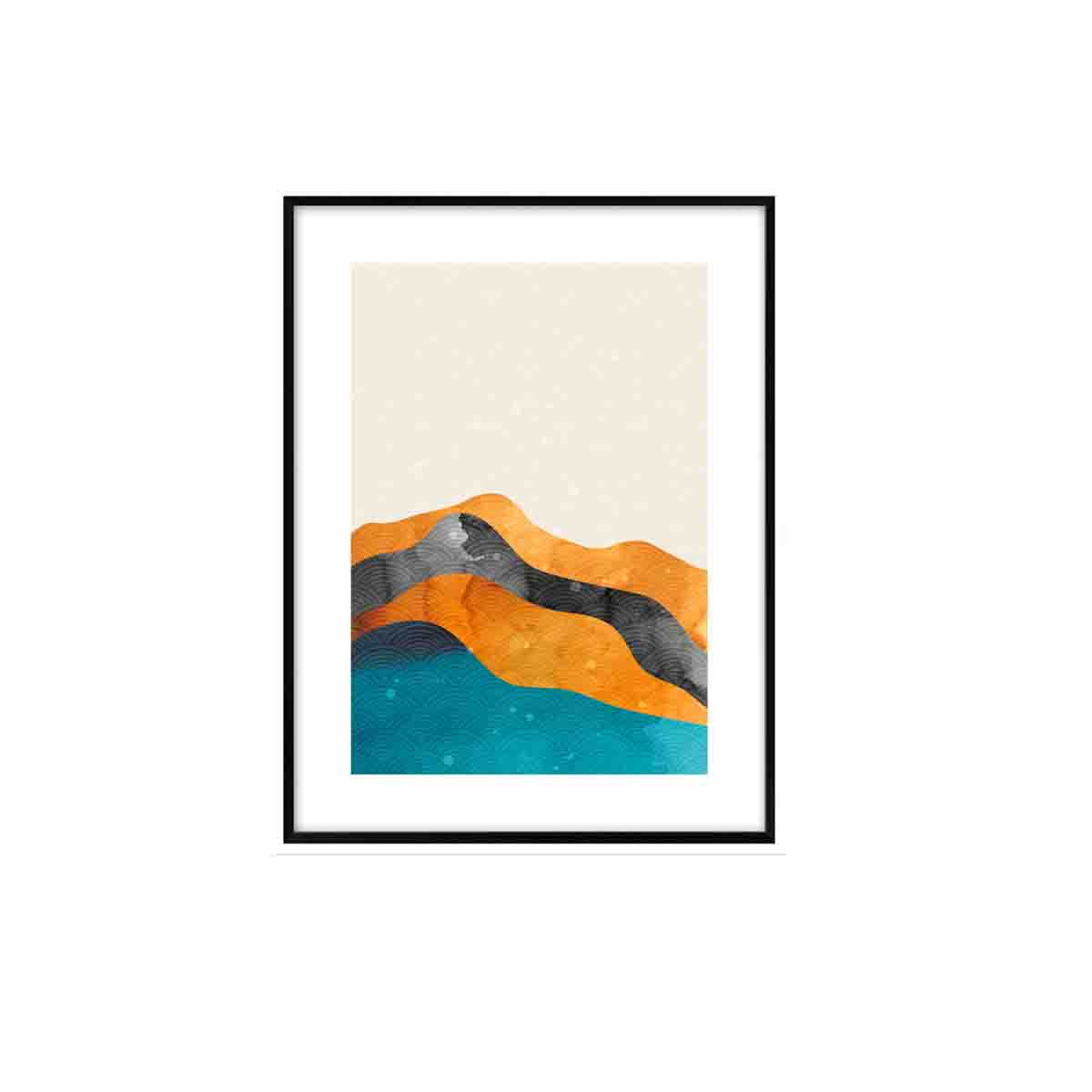 Obraz DENVER z górską abstrakcja 40,8x30,8 cm