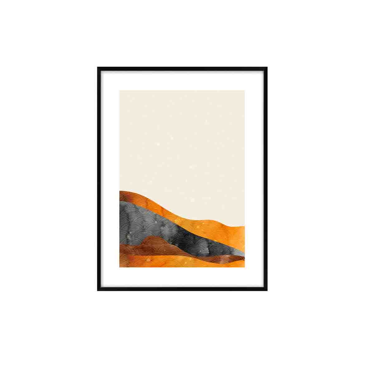 Obraz DENVER z górską abstrakcja 40,8x30,8 cm