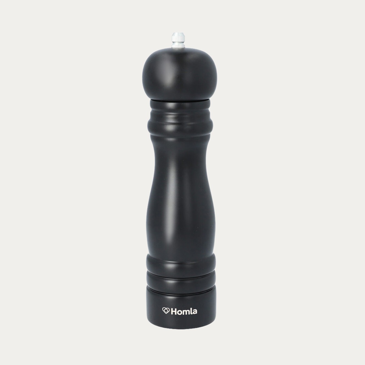 Młynek RUBBY CLASSIC czarny 22 cm