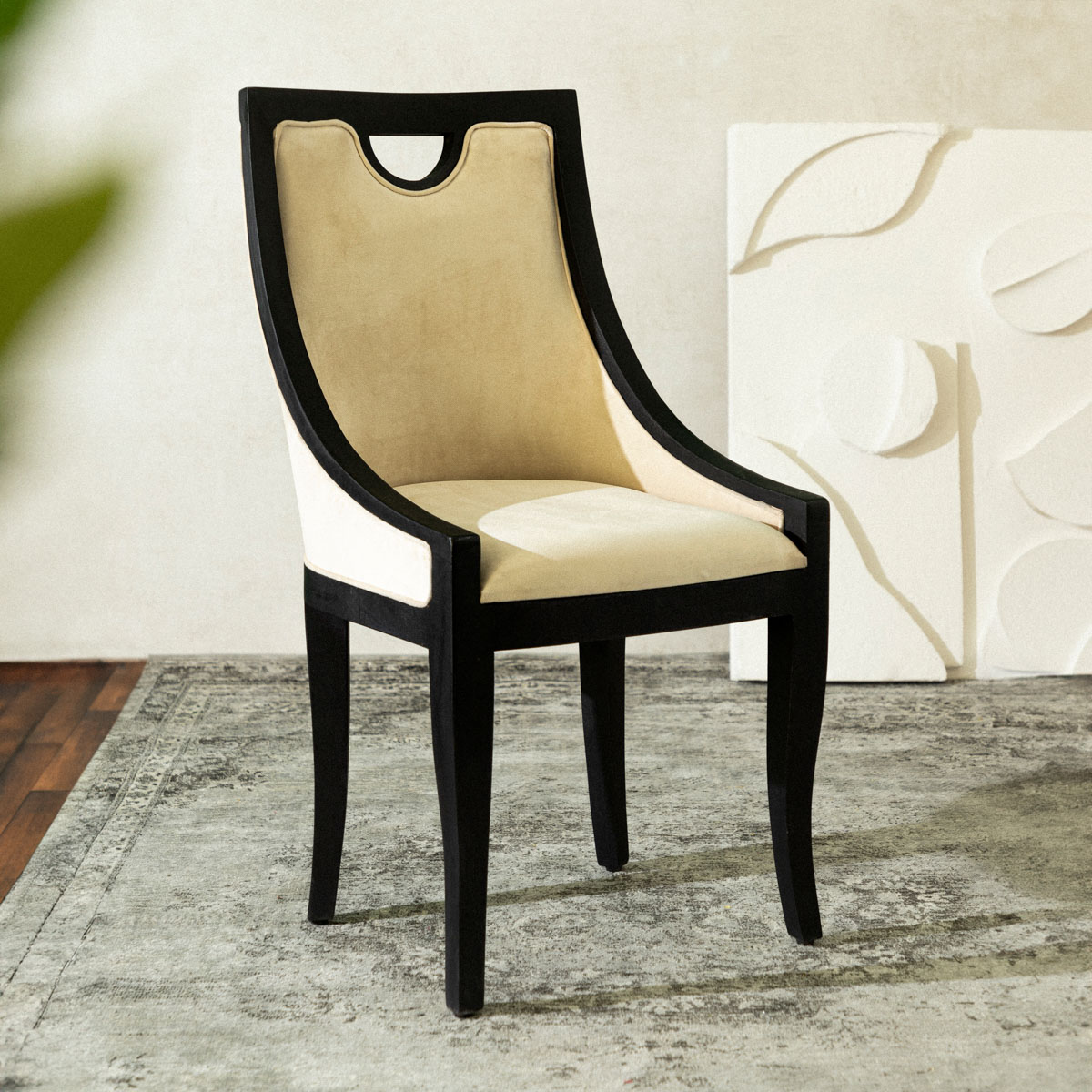 Krzesło GRISS drewniane 50x55x100 cm