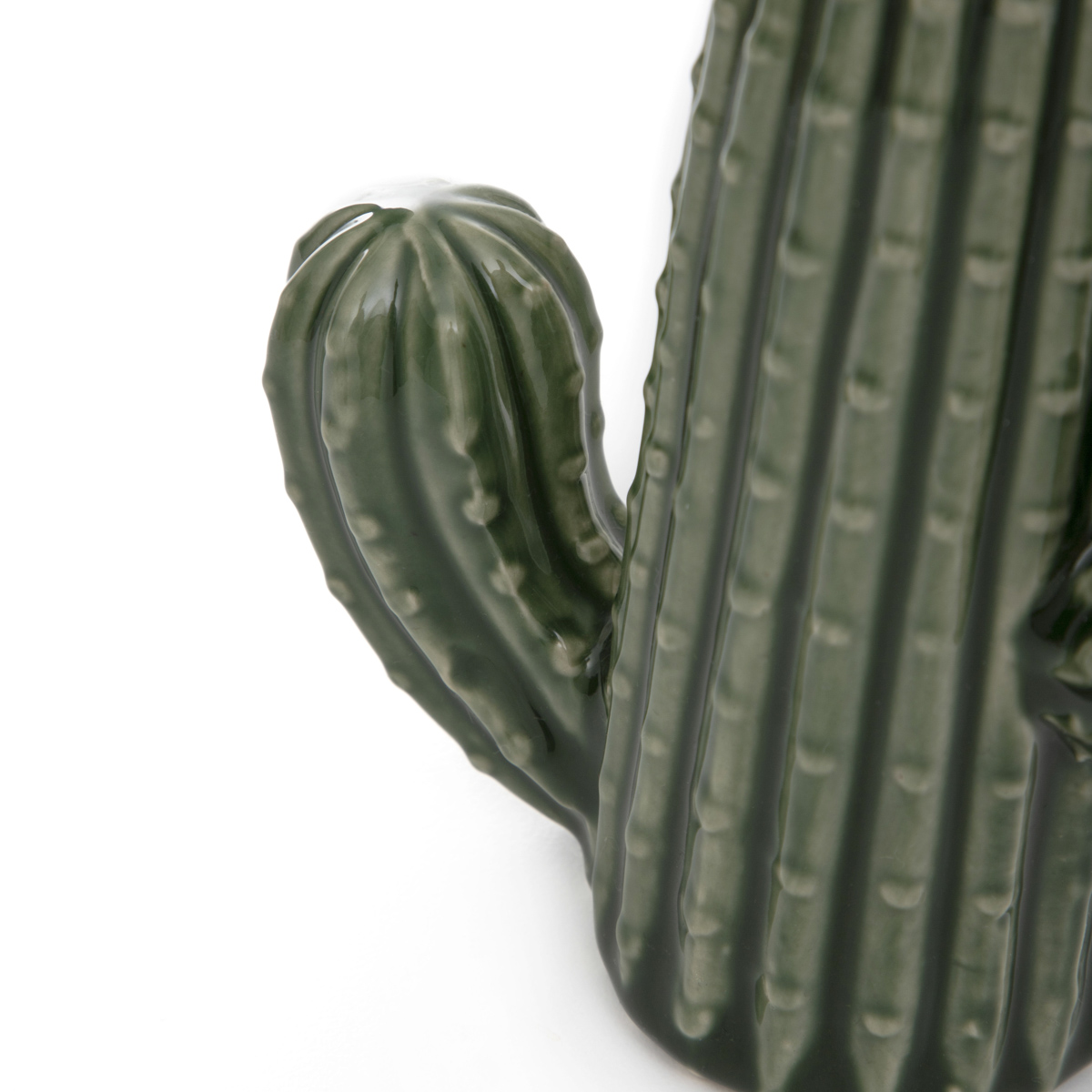 Dekoracja stojąca CACTUS kaktus ceramiczny 14x6x16 cm