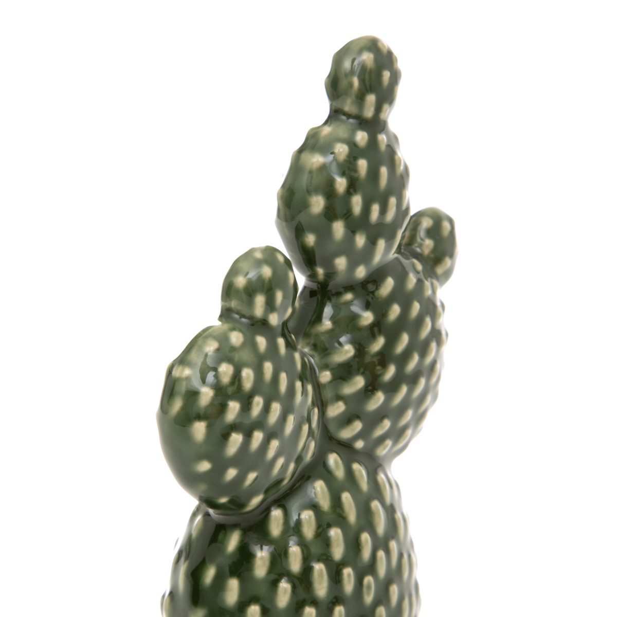 Dekoracja stojąca CACTUS kaktus ceramiczny 9x5x15 cm