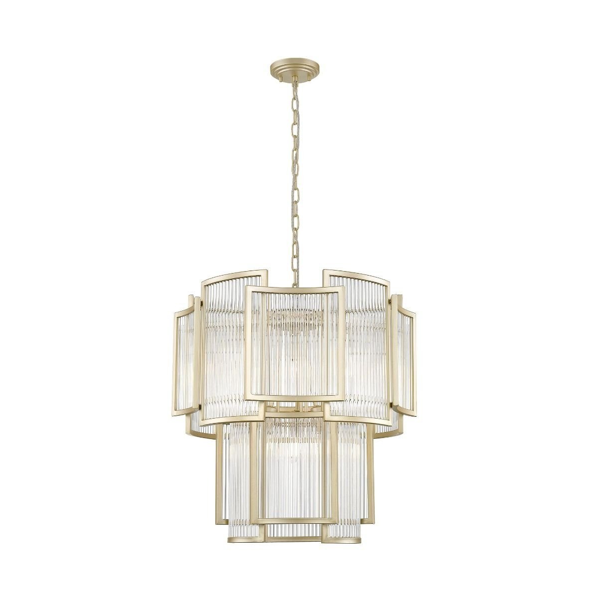 Lampa sufitowa SERGIO 8-punktowa 56x56x185 cm