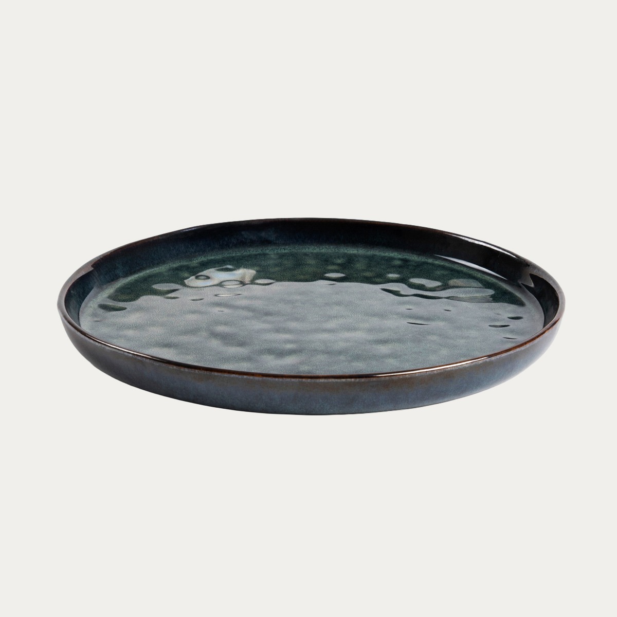 Talerz MIDO obiadowy turkusowy 27 cm