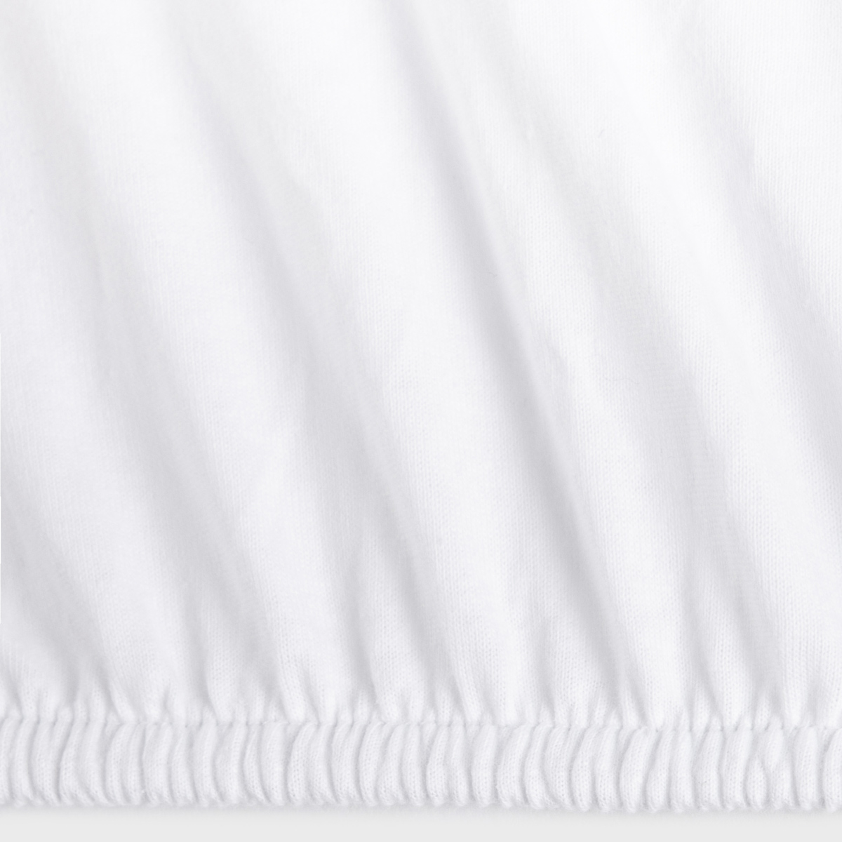Prześcieradło PELLY jersey białe PREMIUM 160x200 cm
