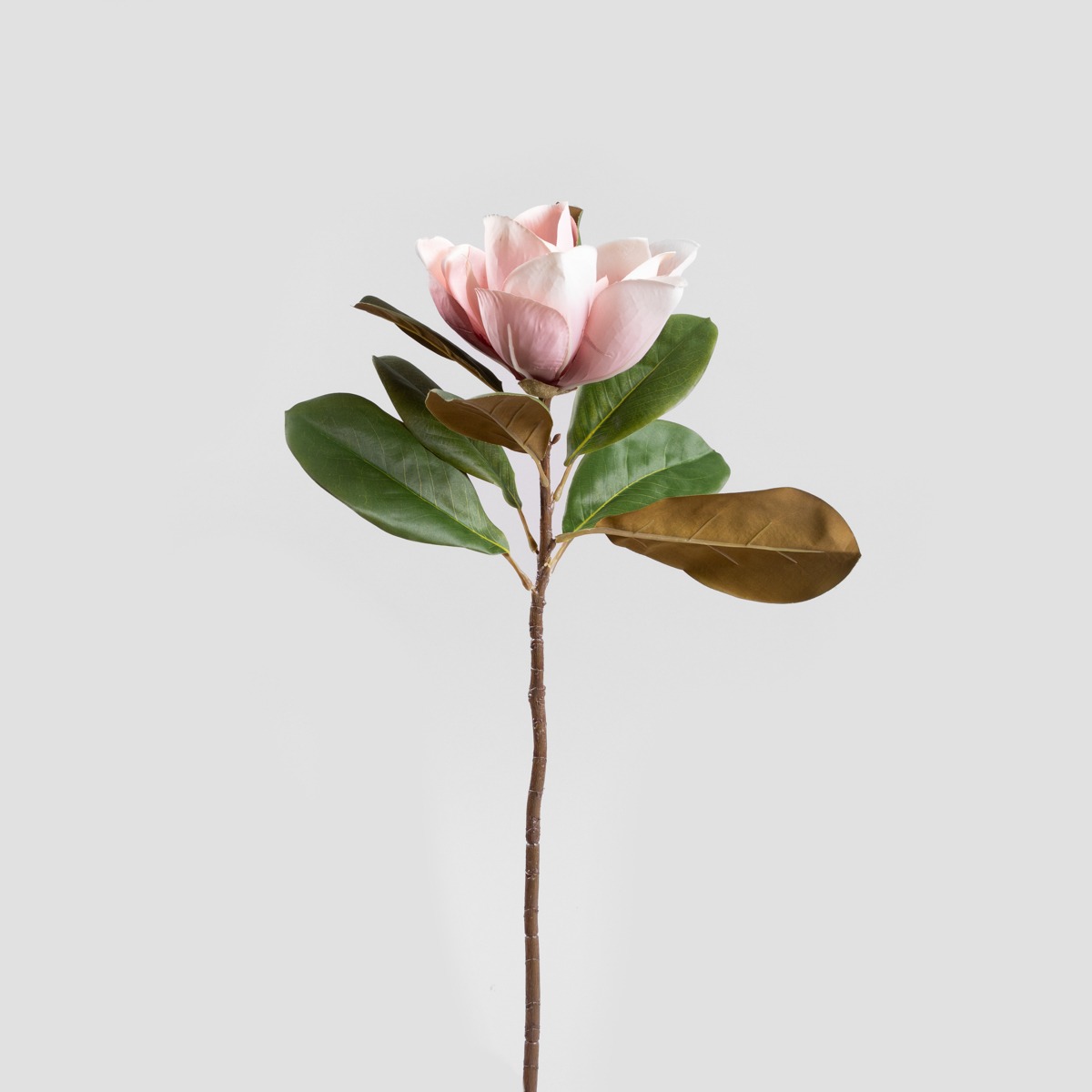 Kwiat sztuczny HIYA magnolia różowa 71 cm