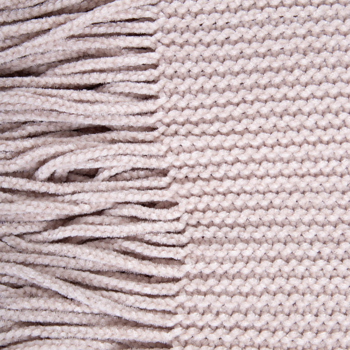 Koc CHENILLE szenilowy taupe 130x170 cm