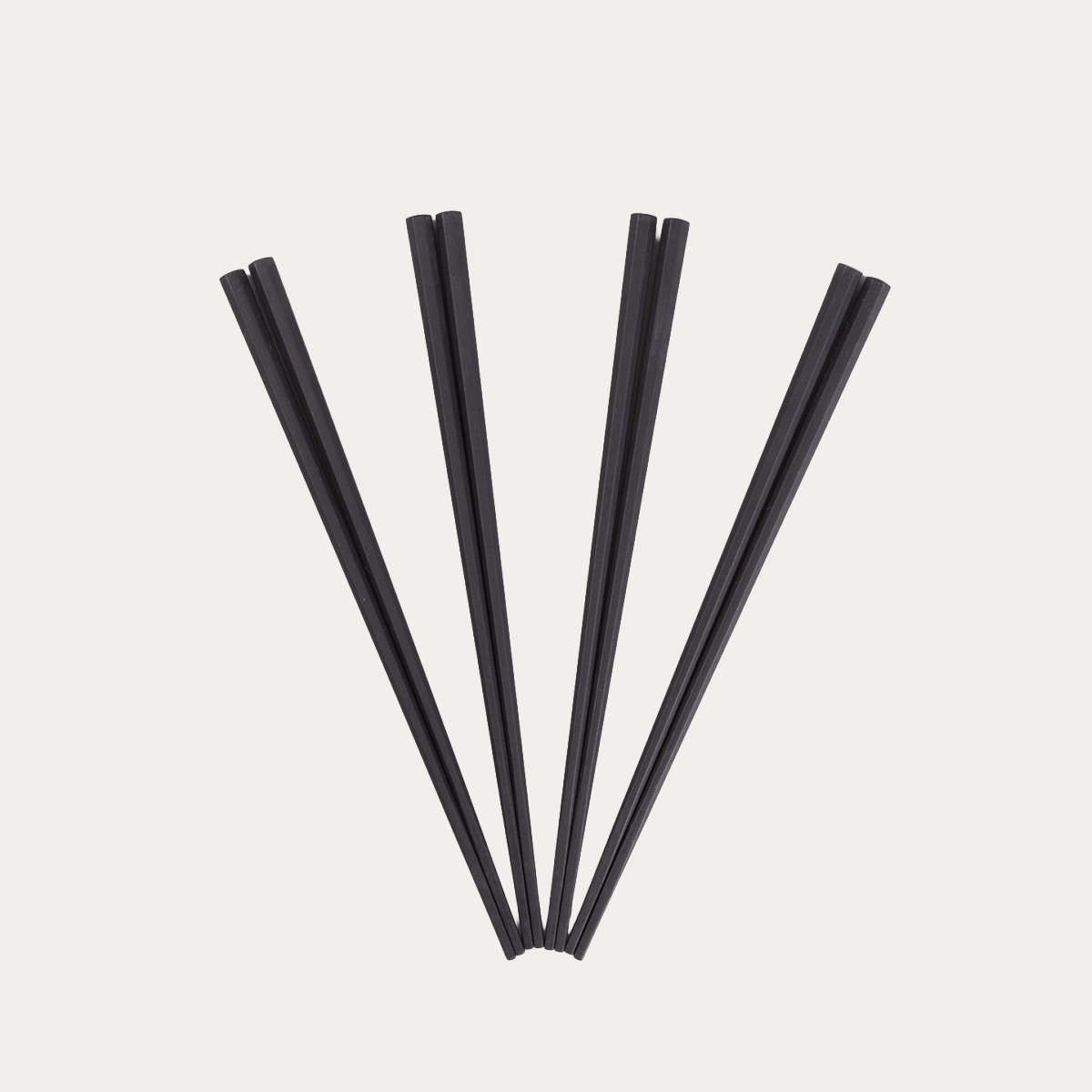 Zestaw SUSHI czarnych pałeczek do sushi 4 szt.