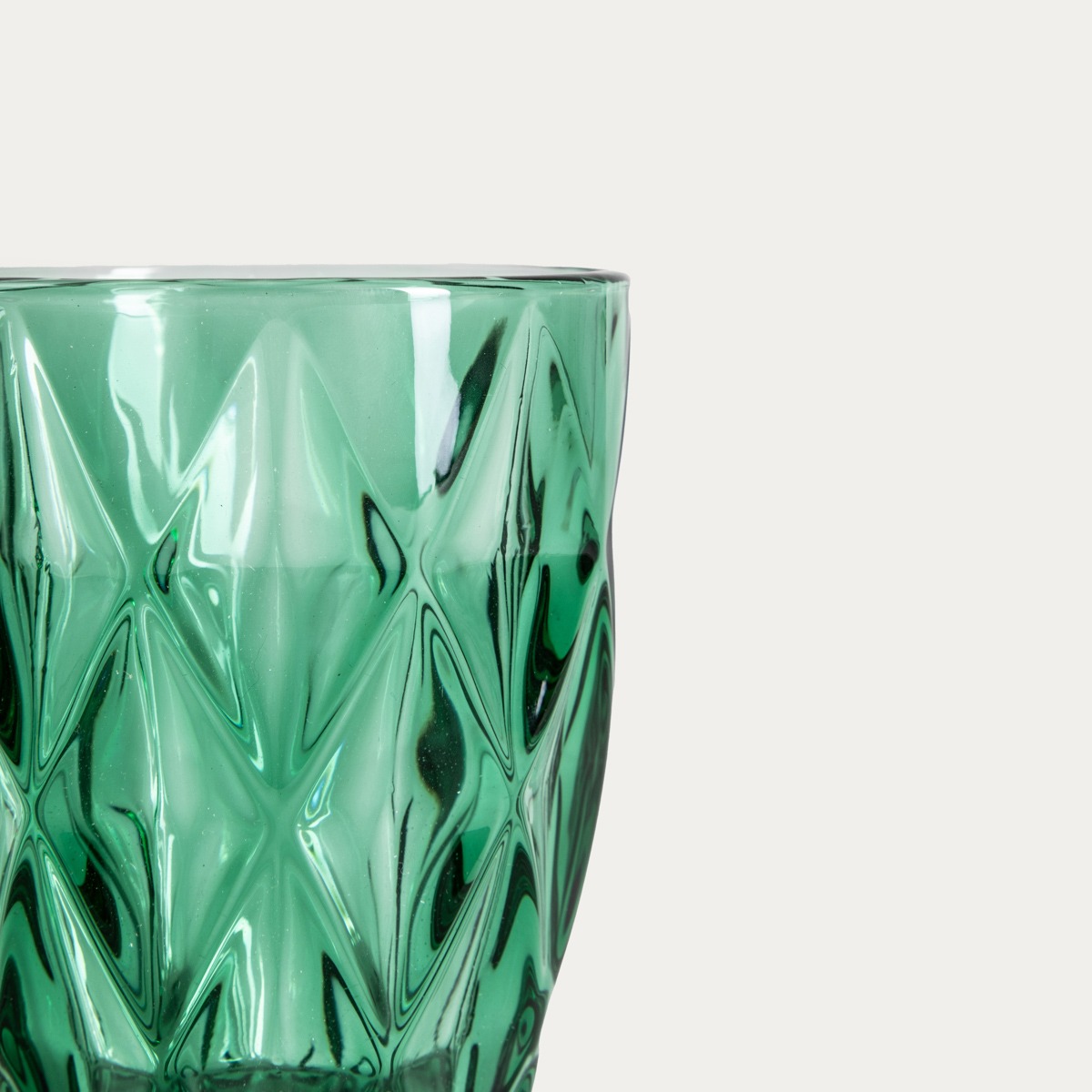 Zestaw szklanek LUNO zielonych 4 szt. 280ml